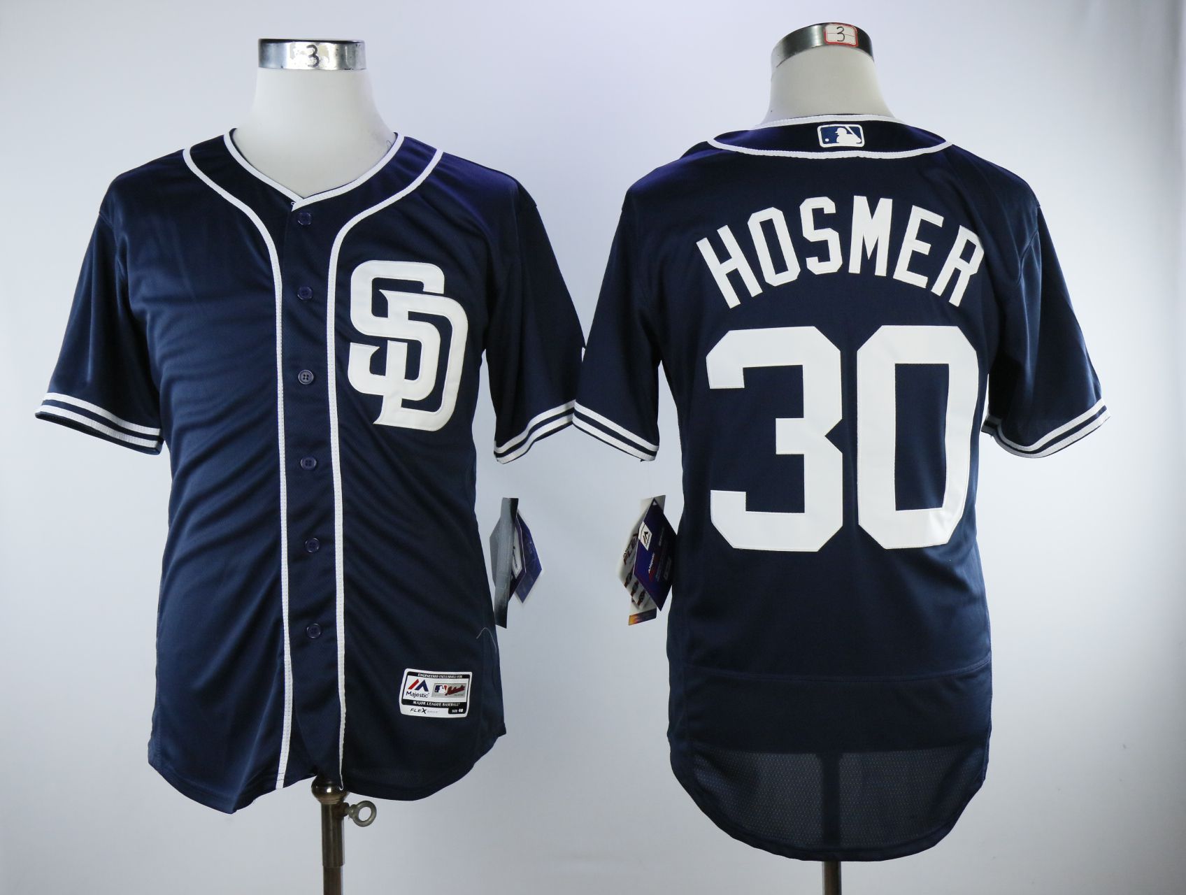Men San Diego Padres #30 Hosmer Blue Elite MLB Jerseys